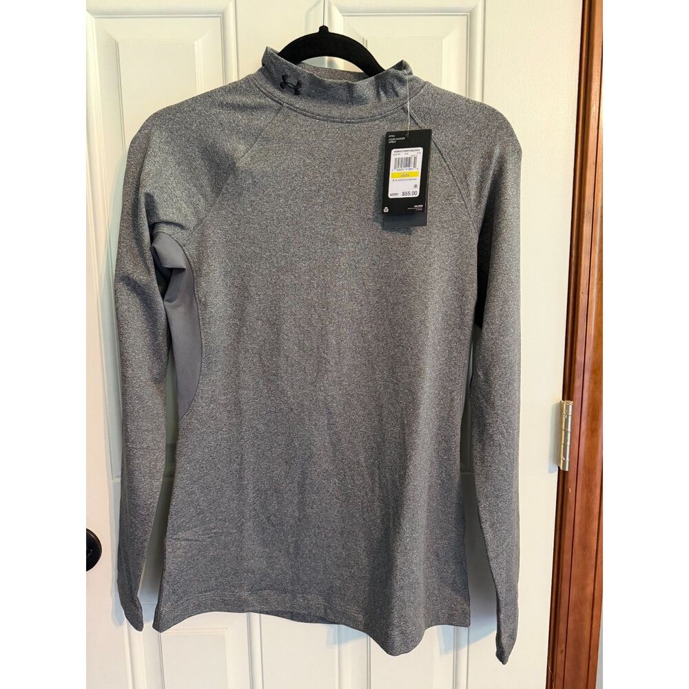 NWT Under Armour Fitted Mock neck M